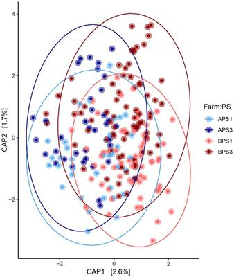 Evaluation of fecal microbiota of late gestation sows in relation to pelvic organ prolapse risk
